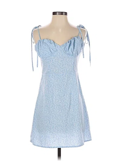 Pre-owned Shein Casual Dress In Blue