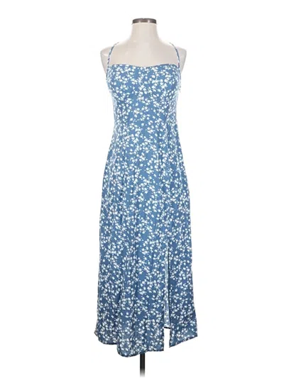 Pre-owned Shein Casual Dress In Blue