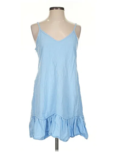 Pre-owned Shein Casual Dress In Blue