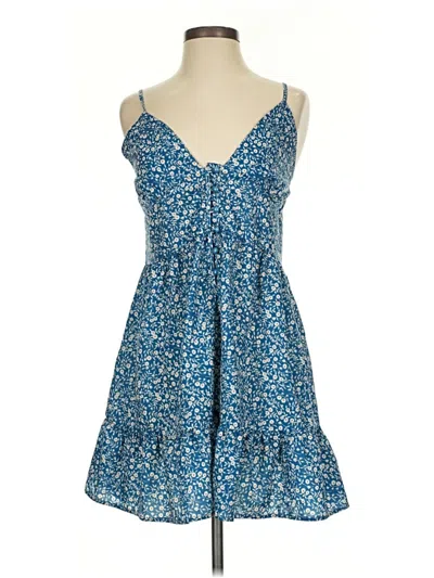 Pre-owned Shein Casual Dress In Blue