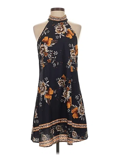 Pre-owned Shein Casual Dress In Blue