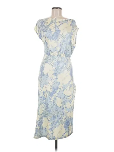 Pre-owned Shein Casual Dress In Blue