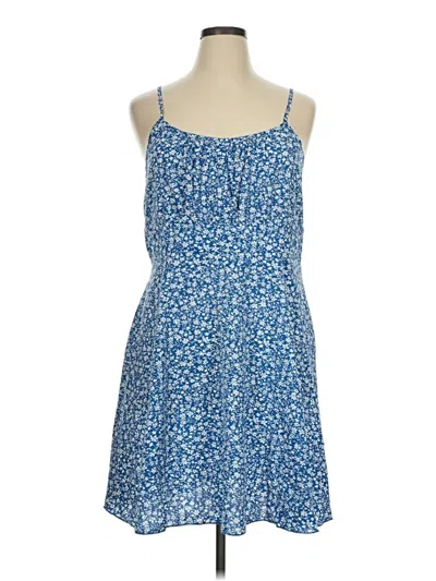 Shein Casual Dress In Blue