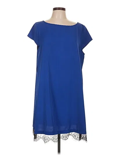 Pre-owned Shein Casual Dress In Blue