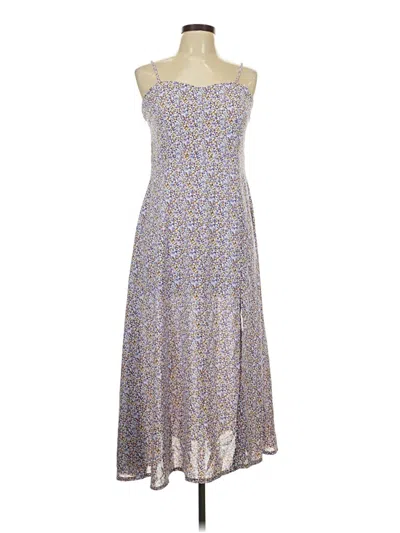 Pre-owned Shein Casual Dress In Blue