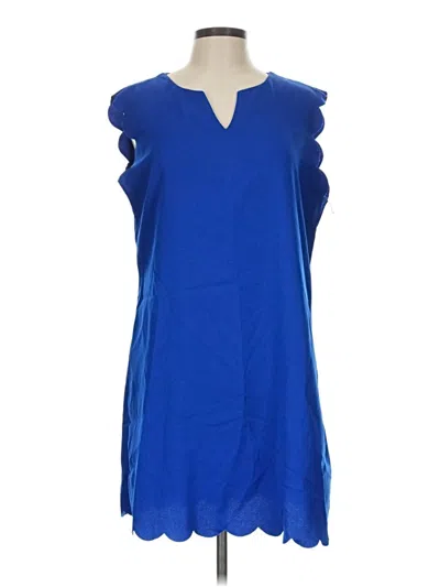 Pre-owned Shein Casual Dress In Blue