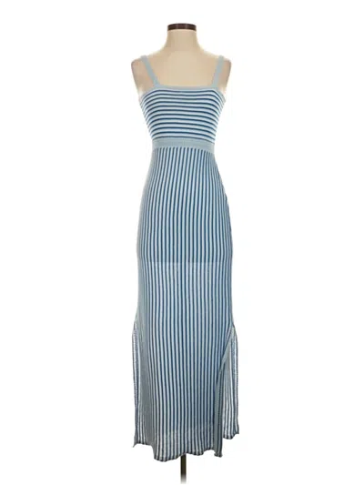 Pre-owned Shein Casual Dress In Blue