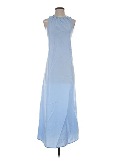 Pre-owned Shein Casual Dress In Blue