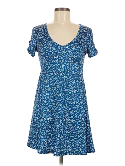 Pre-owned Shein Casual Dress In Blue