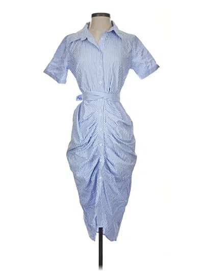 Pre-owned Shein Casual Dress In Blue