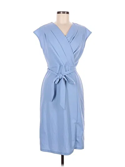 Pre-owned Shein Casual Dress In Blue