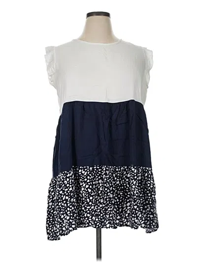 Pre-owned Shein Casual Dress In Blue