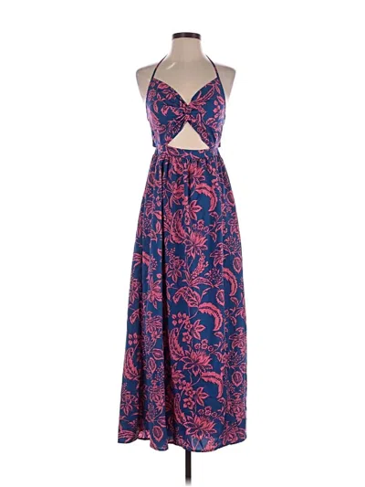Pre-owned Shein Casual Dress In Blue