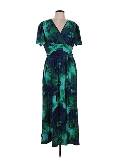 Pre-owned Shein Casual Dress In Blue