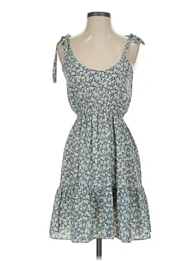 Pre-owned Shein Casual Dress In Blue