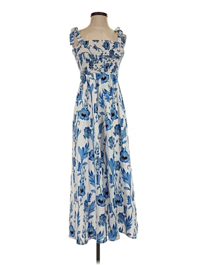 Pre-owned Shein Casual Dress In Blue
