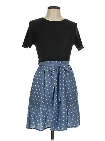 Pre-owned Shein Casual Dress In Blue
