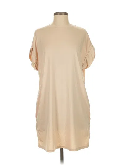Pre-owned Shein Casual Dress In Brown