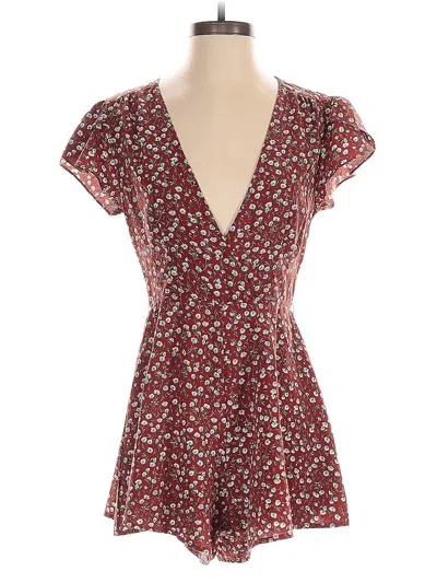 Pre-owned Shein Casual Dress In Brown