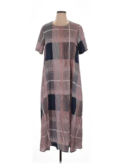 Pre-owned Shein Casual Dress In Brown
