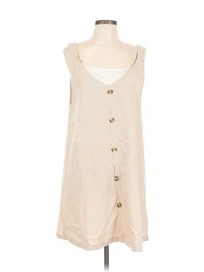 Pre-owned Shein Casual Dress In Brown