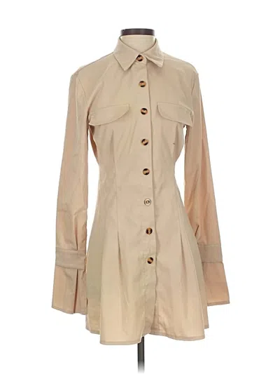 Pre-owned Shein Casual Dress In Brown