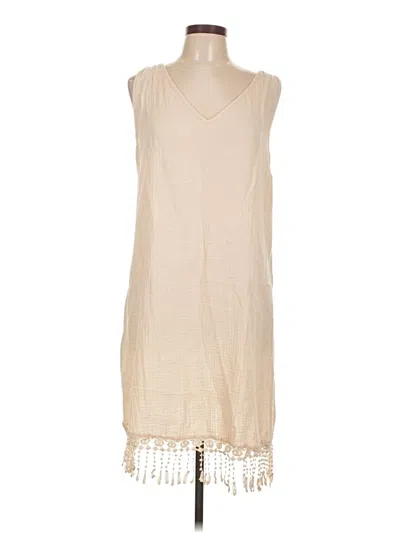 Pre-owned Shein Casual Dress In Brown
