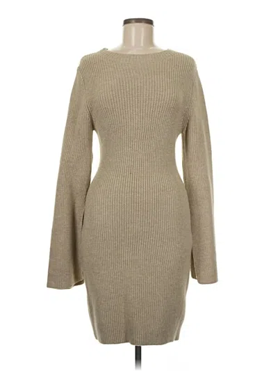 Pre-owned Shein Casual Dress In Brown