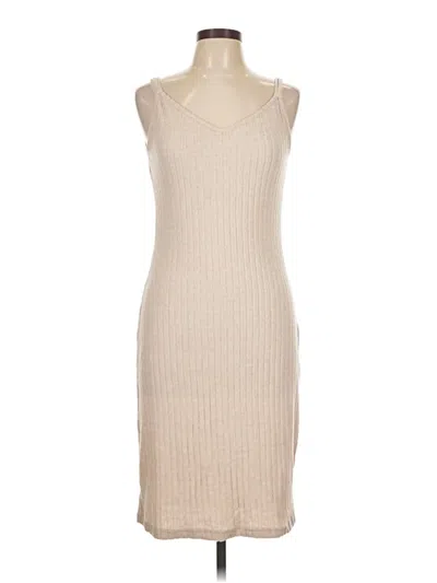 Pre-owned Shein Casual Dress In Brown