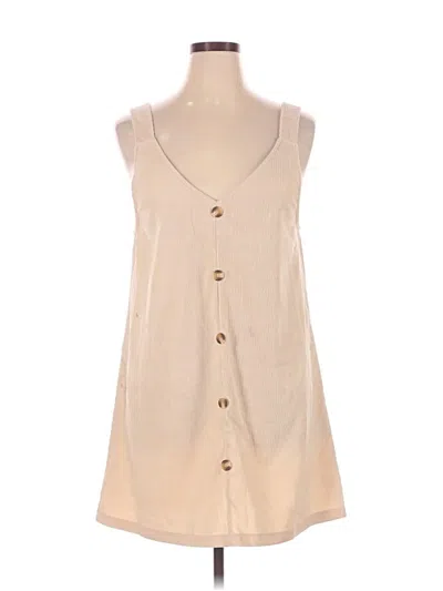Pre-owned Shein Casual Dress In Brown