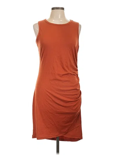 Pre-owned Shein Casual Dress In Brown