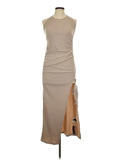 Shein Casual Dress In Brown