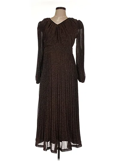 Pre-owned Shein Casual Dress In Brown