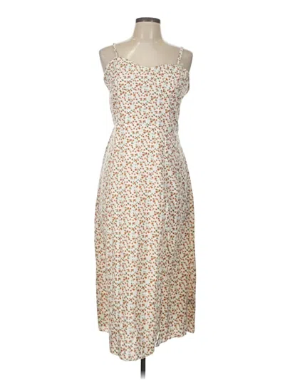 Pre-owned Shein Casual Dress In Brown