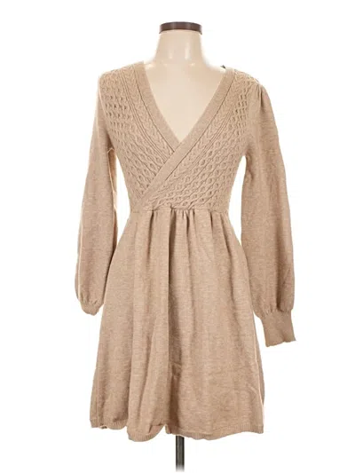 Pre-owned Shein Casual Dress In Brown