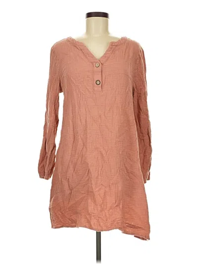 Pre-owned Shein Casual Dress In Brown