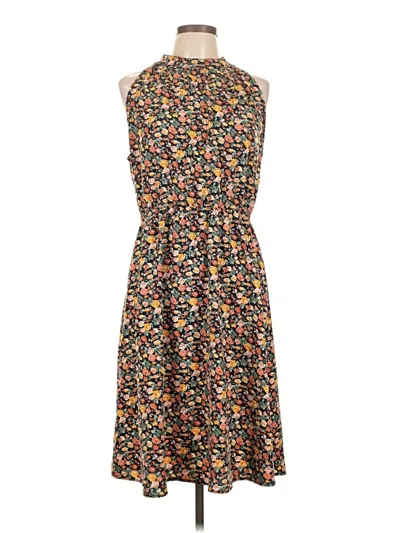 Pre-owned Shein Casual Dress In Brown