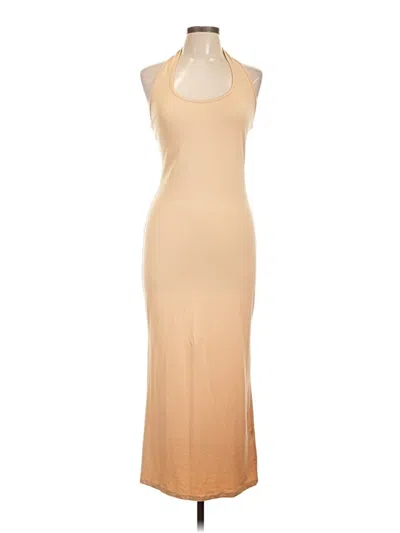 Pre-owned Shein Casual Dress In Brown