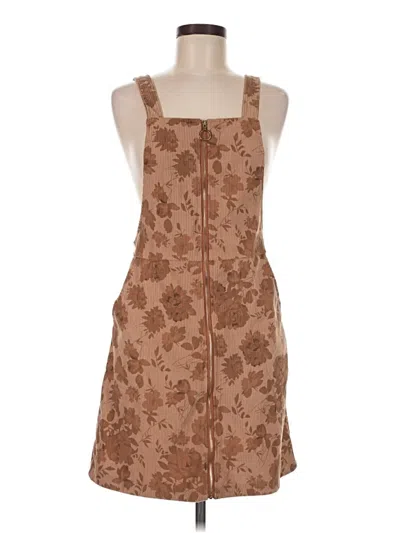 Pre-owned Shein Casual Dress In Brown