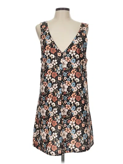 Pre-owned Shein Casual Dress In Brown