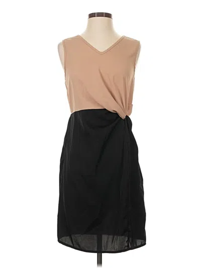 Pre-owned Shein Casual Dress In Brown
