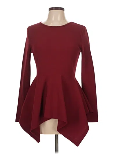 Pre-owned Shein Casual Dress In Burgundy