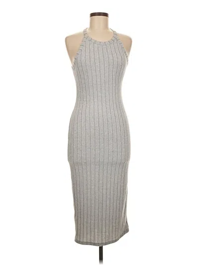 Pre-owned Shein Casual Dress In Gray