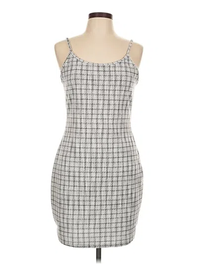 Pre-owned Shein Casual Dress In Gray