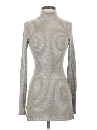 Pre-owned Shein Casual Dress In Gray