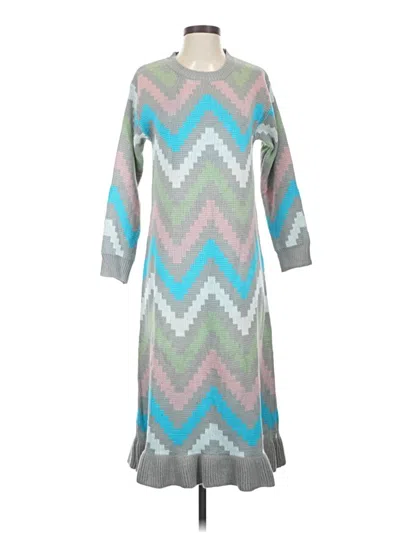 Pre-owned Shein Casual Dress In Gray