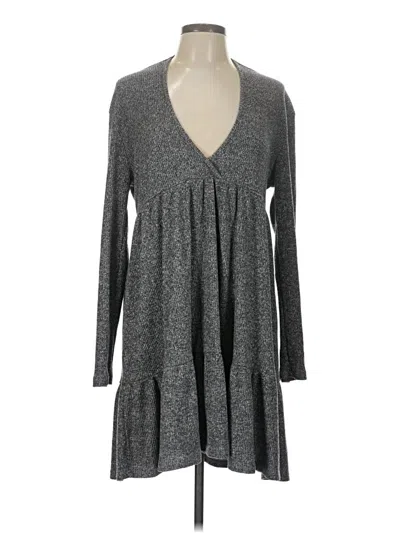 Pre-owned Shein Casual Dress In Gray