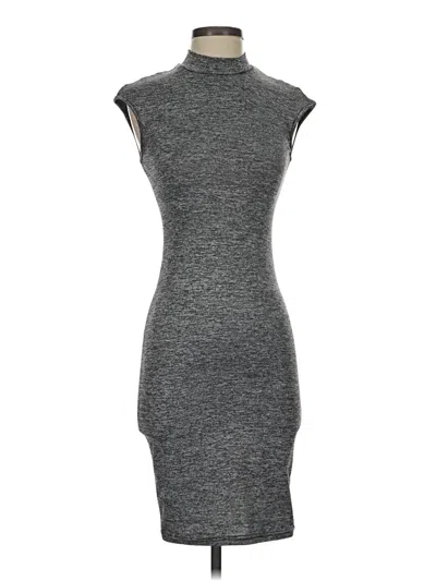 Pre-owned Shein Casual Dress In Gray
