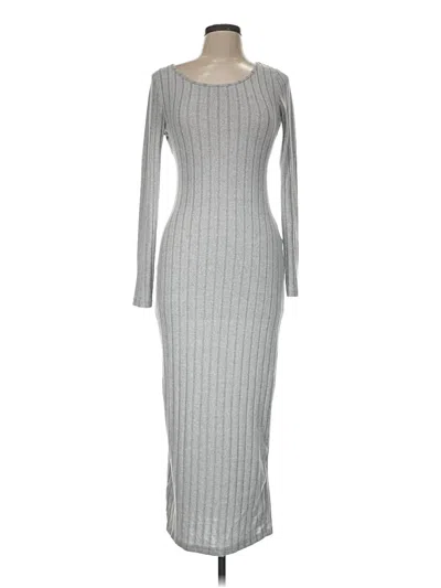 Pre-owned Shein Casual Dress In Gray