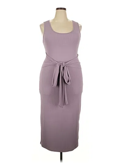 Pre-owned Shein Casual Dress In Gray